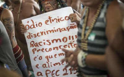 Ato Indigena contra PEC215 • 17/03/2015 • Brasília (DF)