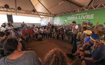 International Committee writes a thanking letter to APIB for the Terra Livre Camp