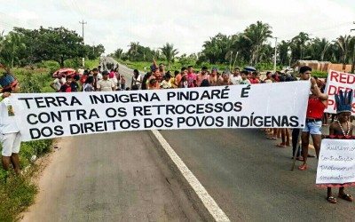Guajajaras interditaram a BR 316 em defesa dos direitos indígenas