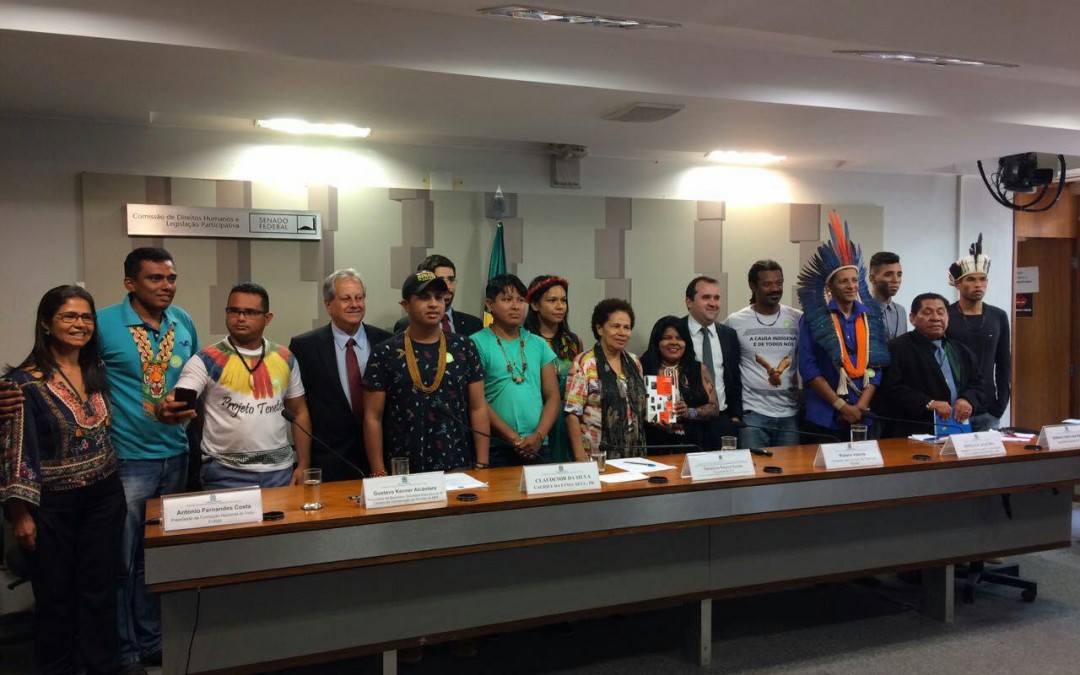 Coordenadores da APIB participam de Audiência Pública no Senado sobre a luta dos indígenas no período da ditadura