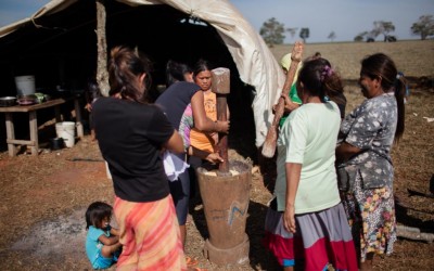 Operação destrói acampamento Guarani e Kaiwoá, e apreende duas armas de brinquedo