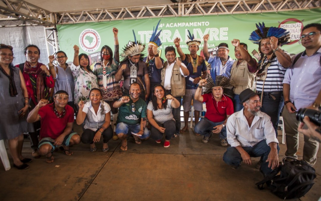 Acampamento Terra Livre propõe aliança entre povos indígenas de diversos países