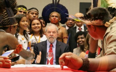 Lideranças indígenas se reúnem com Lula