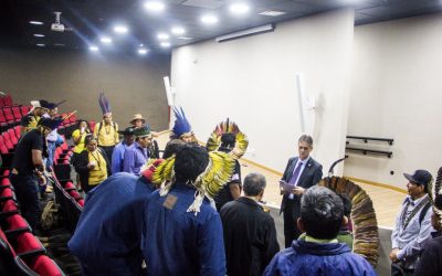 REIVINDICAÇÕES NA ÁREA DA SAÚDE, EDUCAÇÃO E FORTALECIMENTO DA FUNAI MARCAM O SEGUNDO DIA DA AGENDA DO CONSELHO TERENA EM BRASÍLIA