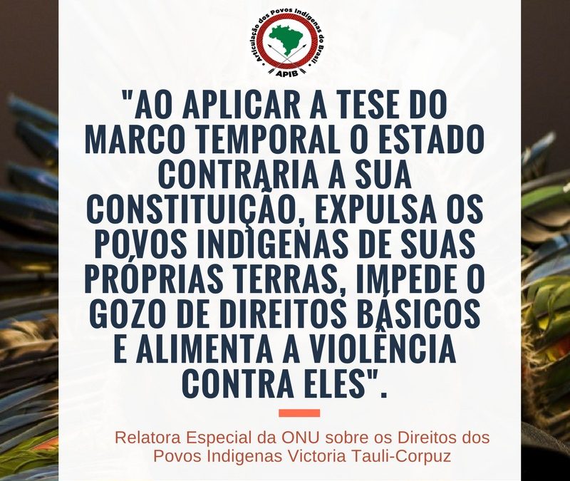 Relatório da missão ao Brasil da Relatora Especial sobre os direitos dos povos indígenas