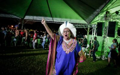 Participação da política e luta pela terra: mulheres indígenas abrem ATL 2018