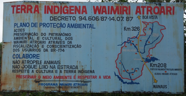 Nota pública de repúdio contra o propósito do Ministro de Minas e Energia de promover novo esbulho da terra indígena Waimiri-Atroari