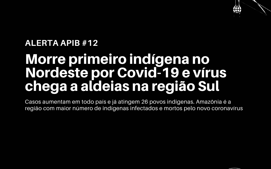 #12:  Morre primeiro indígena no Nordeste por Covid-19 e vírus chega a aldeias na região Sul