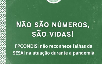 Não são números, são vidas!