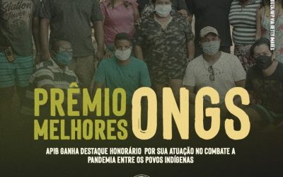 APIB é homenageada pelo Prêmio Melhores ONGs