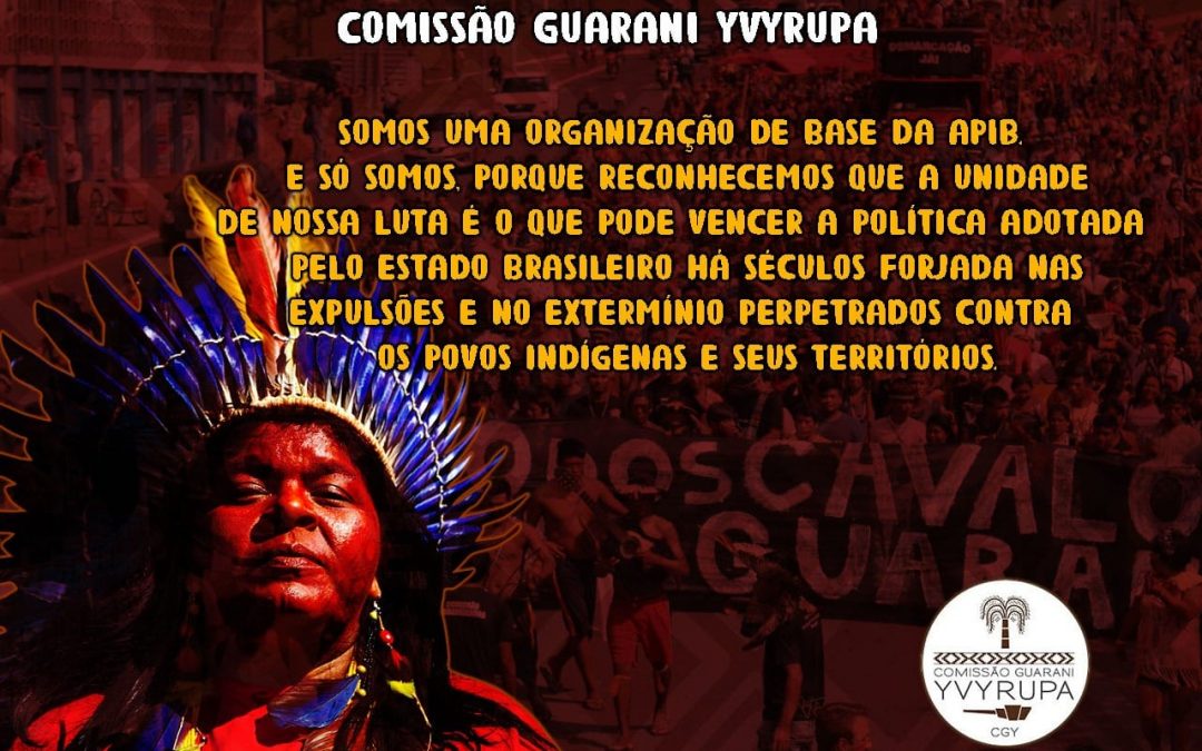 Nota da comissão Guarani Yvyrupa pela defesa dos direitos dos Povos Indígenas e de Repúdio a “Carta da comissão de Agricultores e Produtores Indígenas” 
