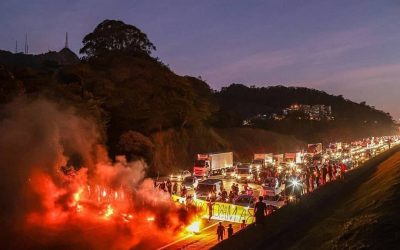 Protesto Guarani (SP) critica aprovação do PL 490 e nomeação de novo ministro do Meio Ambiente