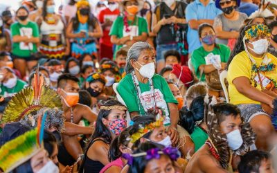 Pela vida das mulheres, NÓS POR NÓS, pelas crianças e anciãs, seguimos em marcha!