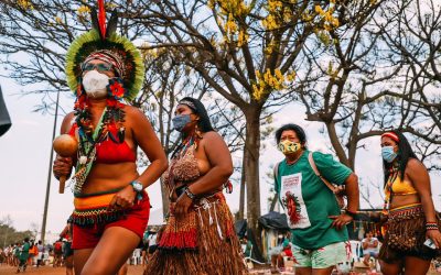 Em mobilização permanente, mulheres indígenas realizam marcha amanhã (10)