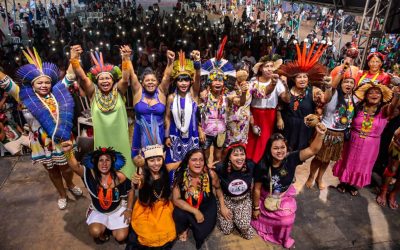 Emoção e força: mulheres indígenas compartilham suas vivências e projetam aldear a política