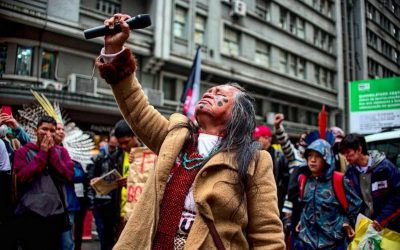 Indigenous people from all over Brazil struggle for Federal Supreme Court (STF) to end the threat of the Milestone Thesis