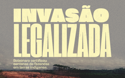 Bolsonaro certificou centenas de fazendas em terras indígenas