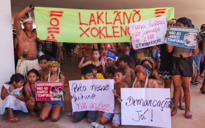 Movimento indígena promove 300 mobilizações contra o marco temporal em todo o Brasil