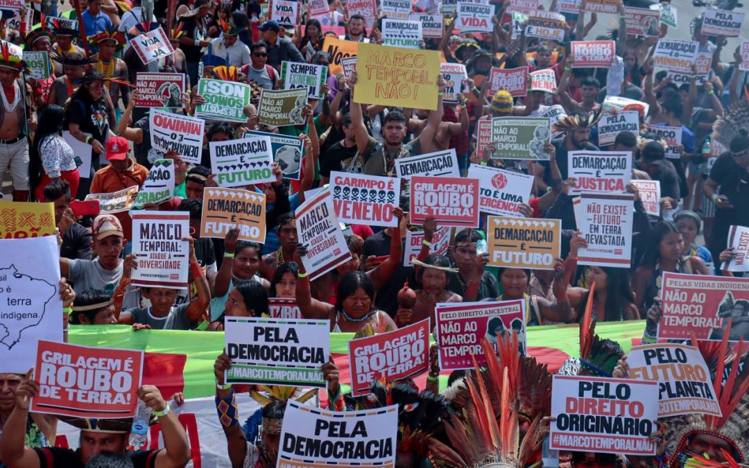On the same day that the Supreme Court concluded the Time Frame trial, the Senate approved Bill 2903, considered a genocidal threat to indigenous peoples in Brazil