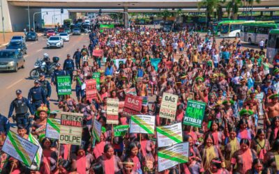 Apib mobiliza grande marcha de luta pela terra, em Brasília