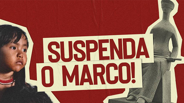 CNDH recomenda ao STF a suspensão da lei do marco temporal