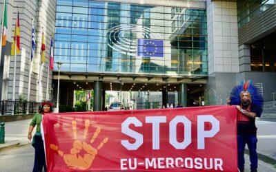 Em agenda com autoridades europeias, Apib reivindica votos contra o acordo UE-Mercosul e metas mais ambiciosas na COP30