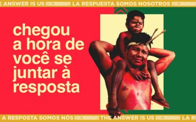 Vozes globais se unem na campanha “A Resposta Somos Nós” em chamado urgente por justiça climática e defesa da vida rumo à COP30