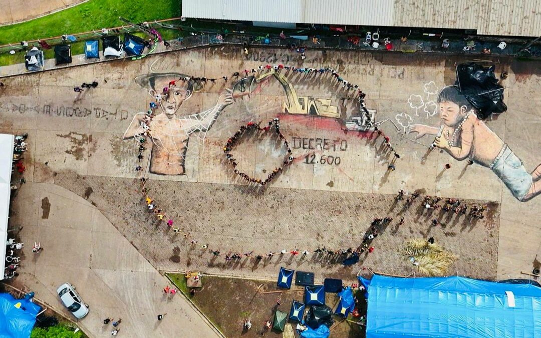 30 dias de resistência: Povos Indígenas ocupam porto da Cargill contra privatização de rios amazônicos