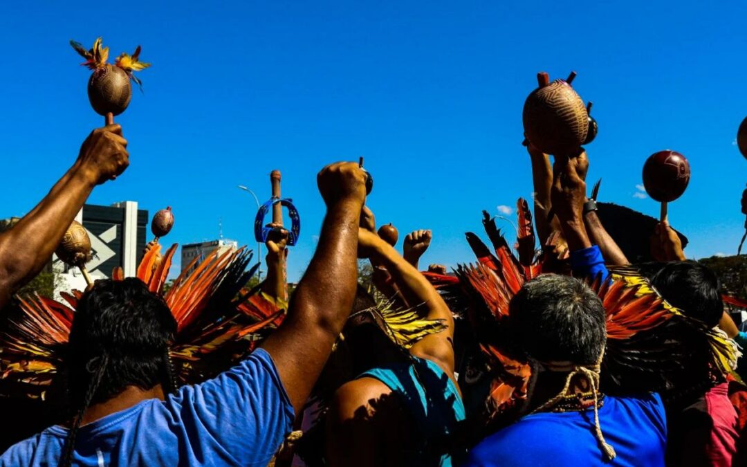 Carta política do Fórum Nacional de Lideranças Indígenas da APIB aos parentes no governo