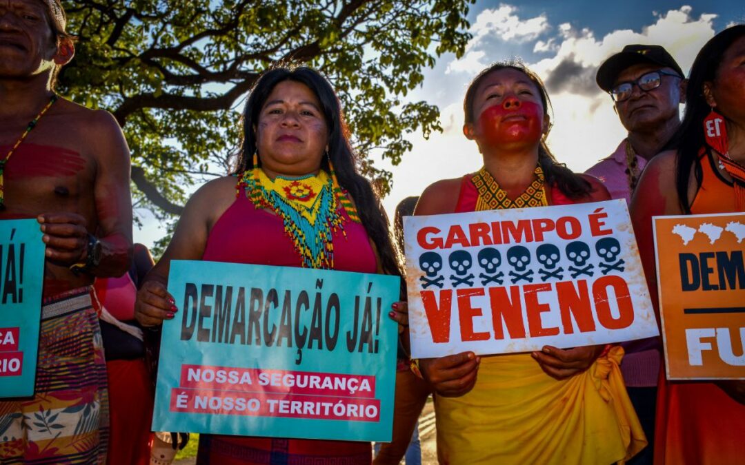 Acampamento Terra Livre inicia atividades do Abril Indígena, em Brasília (DF)